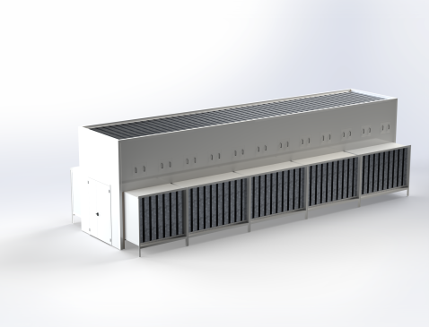Tapa galvanizada 2SVT escotilla cerrada